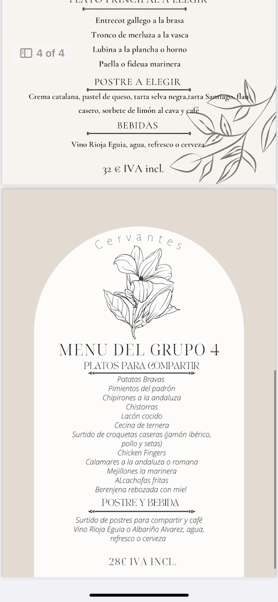 Menu Restaurant Cervantes-5