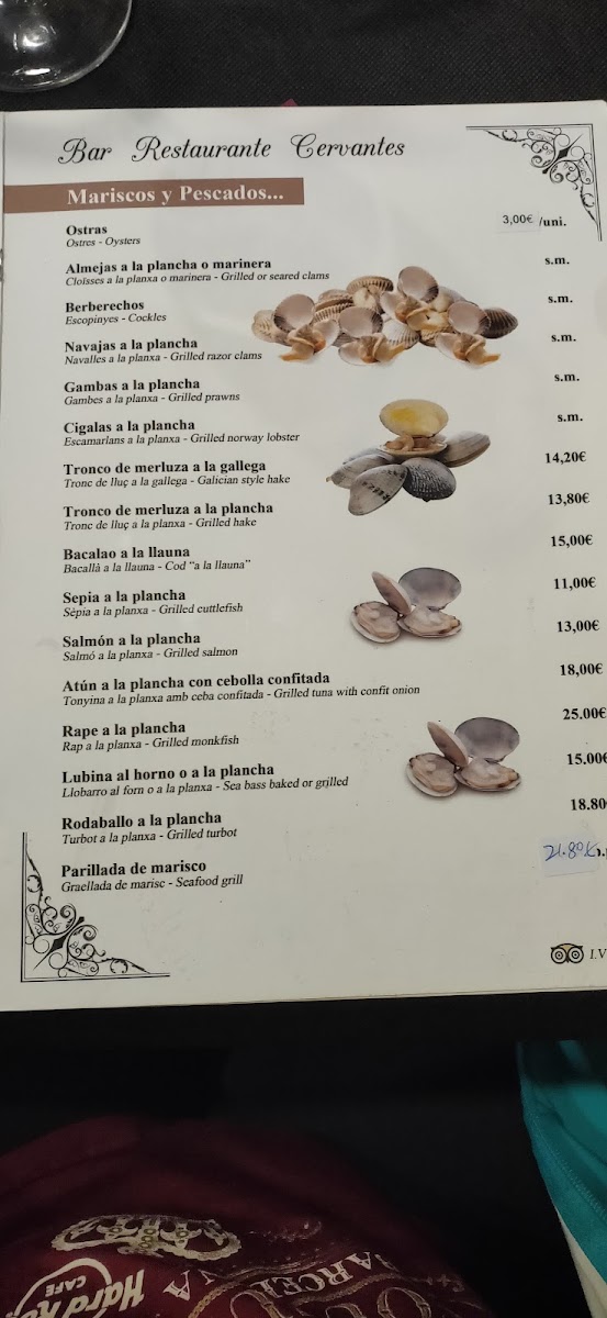 Menu Restaurant Cervantes-9